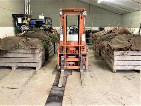 Photo of the Cool Room at the Plant Materials Center