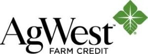 AgWest TM logo